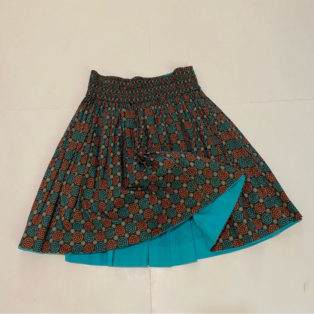 Floral circle skirt